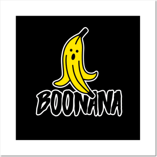 Boonana funny Banana pun Cheap Halloween costume Posters and Art